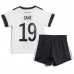 Tyskland Leroy Sane #19 Hjemmedraktsett Barn VM 2022 Kortermet (+ Korte bukser)
